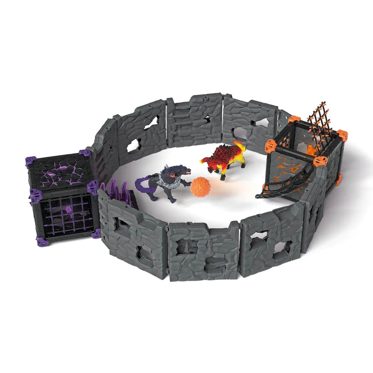 Schleich Eldrador Creatures BattleCave Arena Lava