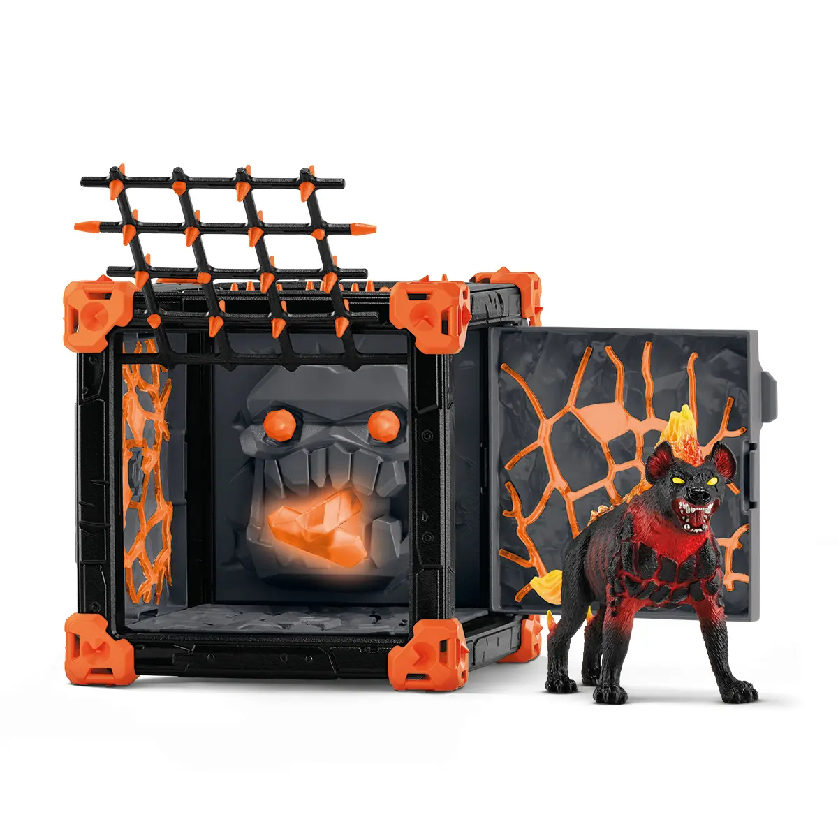 Schleich Eldrador Creatures BattleCave Lavas Hiena