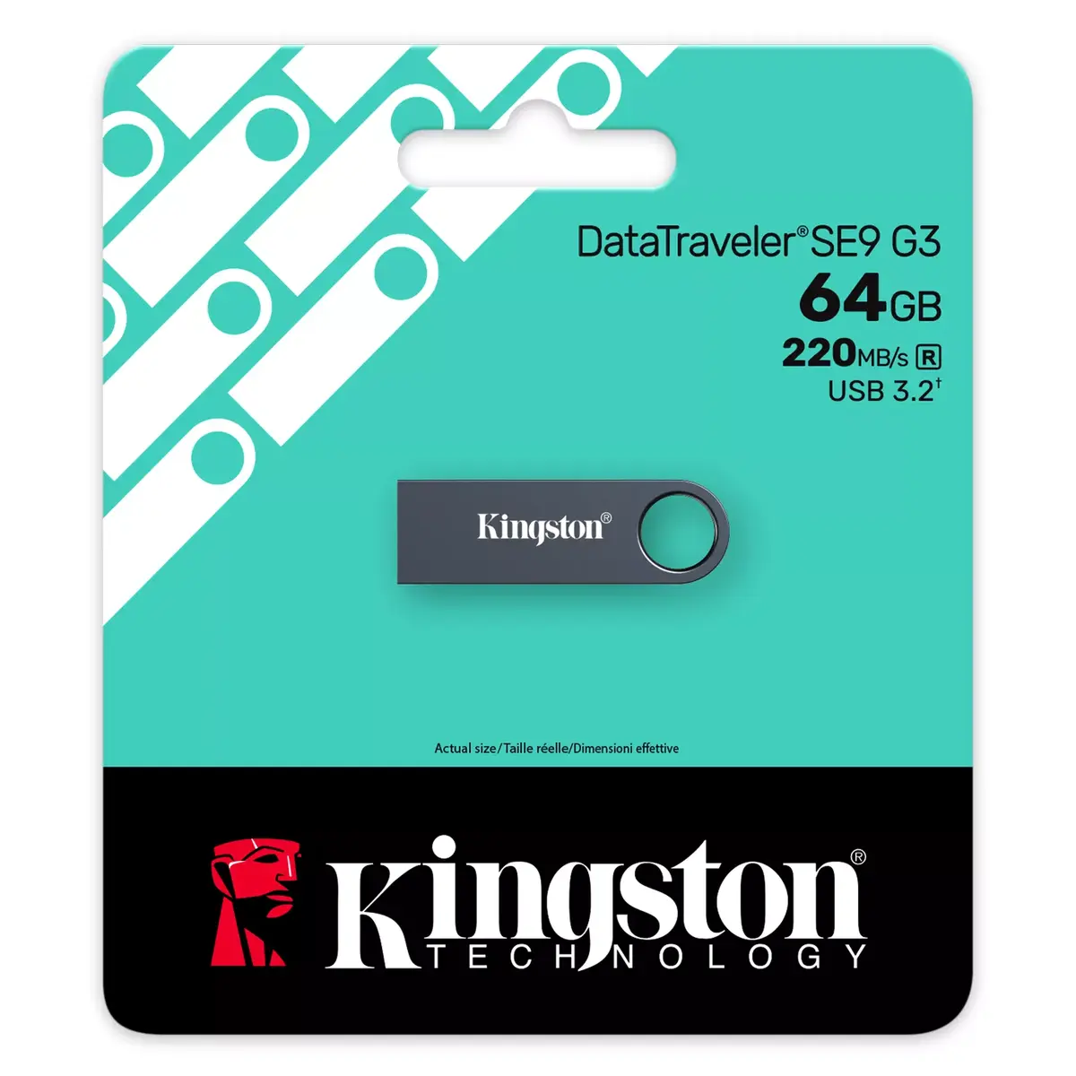 USB флеш-память Kingston 64GB DataTraveler SE9 G3 Photo 4