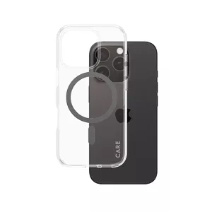 PanzerGlass CARE by PG BLK MagSafe iPhone16 6.3 Pro mobilo telefonu apvalks Aploksne Caurspīdīgs