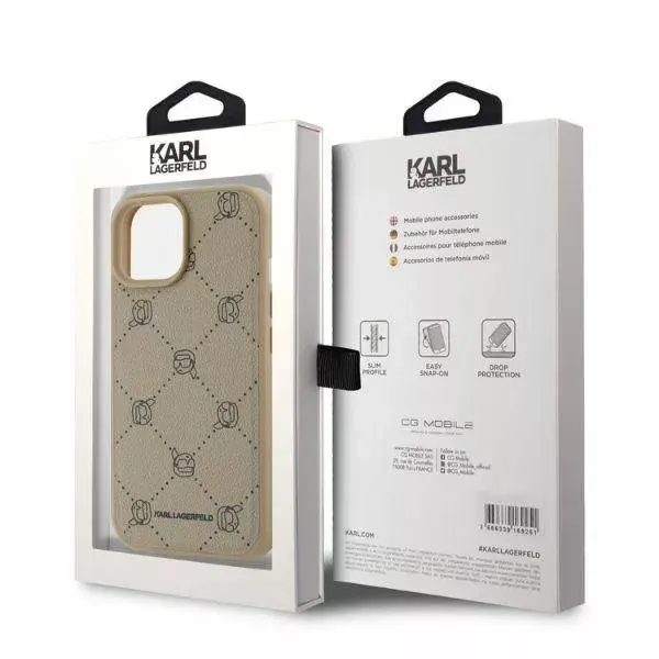 Karl Lagerfeld MagSafe PU vāciņš priekš iPhone 15 Photo 4