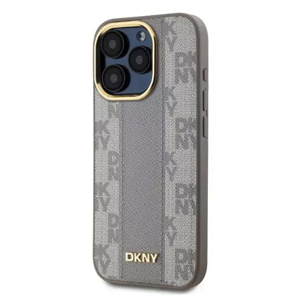 DKNY DKHMP15XPCPVSLE iPhone 15 Pro Max leather MagSafe case Photo 5