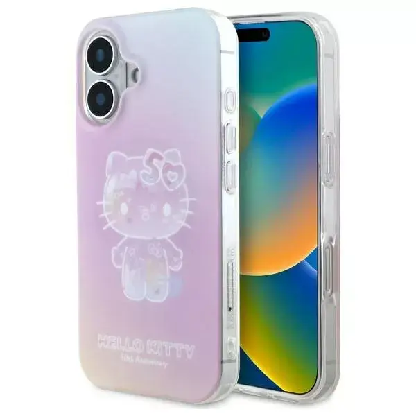 Cietais vāciņš HELLO KITTY priekš iPhone 16 6.1" Photo 6