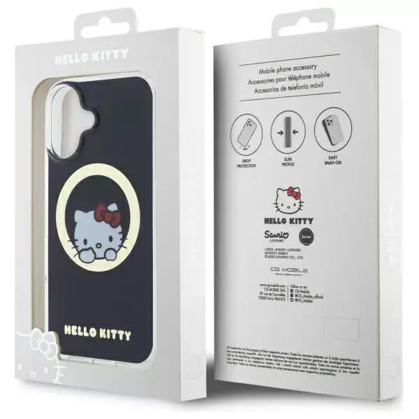 Cieta vāciņa HELLO KITTY HKHMP16SHSWKK priekš iPhone 16 Photo 6