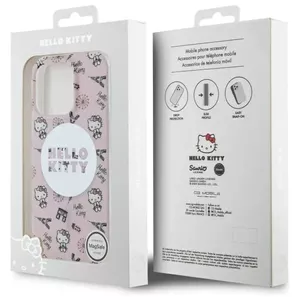 Phone hard case HELLO KITTY HKHMP16LHAOPP for iPhone 16 Pro 6.3" Pink MagSafe compatible