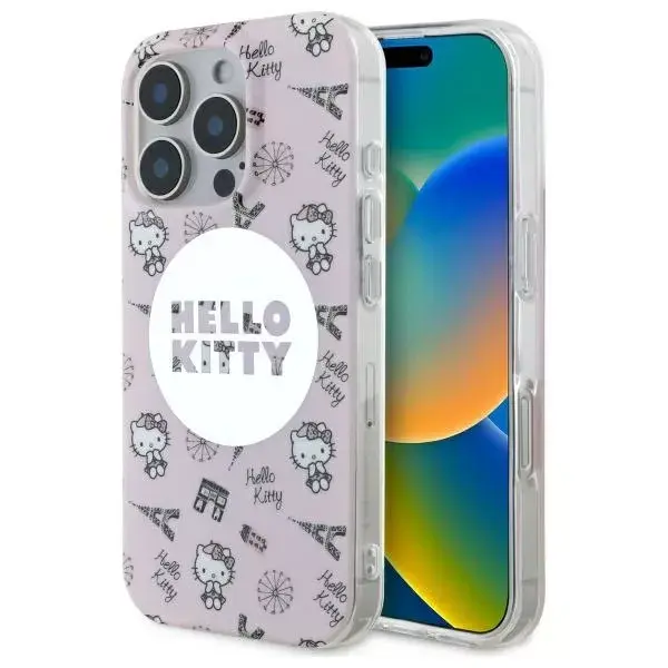 Hardcase HELLO KITTY HKHMP16XHAOPP priekš iPhone 16 Pro Max Photo 3