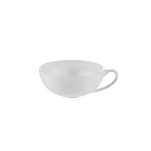 Teacup WMF AVA porcelain 240 ml, classic teacup for hot beverages, D13.5 cm H4.7 cm, compatible 14 cm saucer