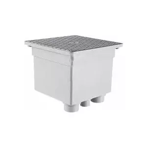 Elettrocanali kabeļu inspekcijas aka ar vāku 200 x 200 mm