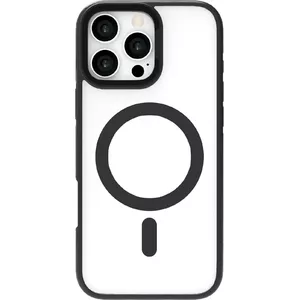 Vāks eSTUFF ES67141102 iPhone 16 Pro 6.3 collas Caurspīdīgs Melns