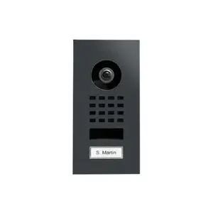 Underwall-mount IP Video Door Station DoorBird D1101V — RAL 7016 finish