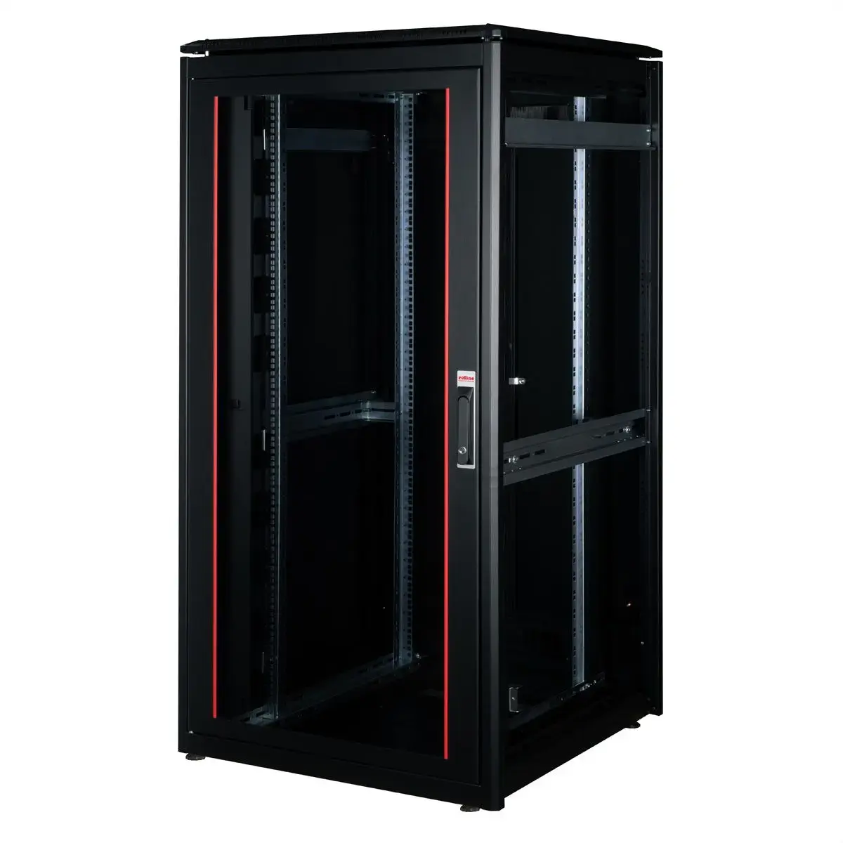 ROLINE Pro 19" network cabinet 32U 800x800 glass door Photo 4