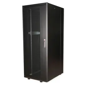 19-дюймовый напольный серверный шкаф ROLINE 42U 800x1000 мм перфорированный, IP20, 600 кг