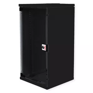 Wall mounted rack ROLINE 10-inch 12U black IP20 20kg