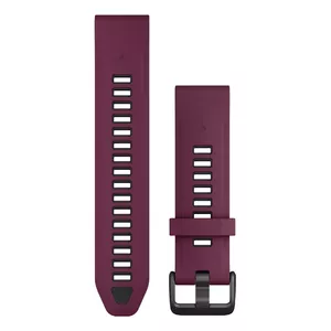 Силиконовый ремешок для часов GARMIN Quickfit 010-13391-04, 20 мм, графит/красный