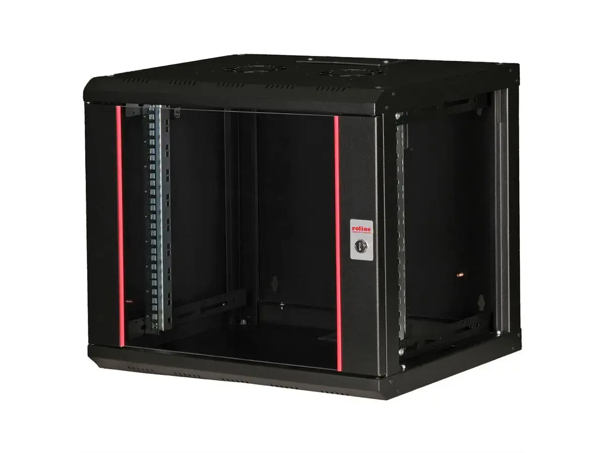 ROLINE 19" настенный шкаф Pro 9U 450x600 чёрный Photo 4