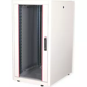 Network cabinet ROLINE 19" Basic 22, 600×800 mm, glass door, grey