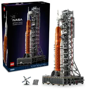 LEGO Icons 10341 NASA Artemis Space Launch System детализированная модель ракеты, 3601 деталей, высота 700 мм