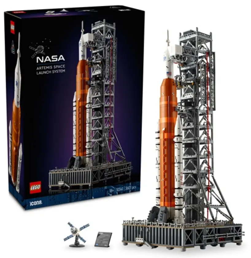 LEGO Icons 10341 NASA Artemis Space Launch System модель Photo 18