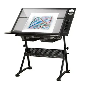 Rasēšanas galds DNA PRO DESK 1 ar atvilktnēm