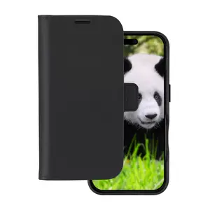 Folio Case dbramante1928 Lynge MagSafe iPhone 16 ProMax Black 3 Card Pockets