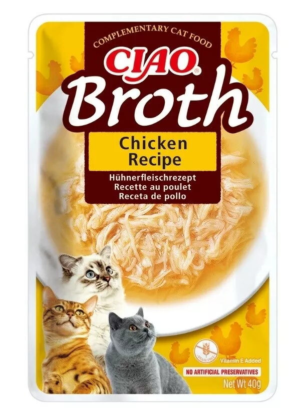 Mitras kaķu uzkodas INABA Ciao Broth