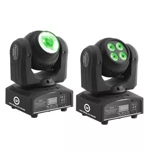 Moving head wash Light4Me TWIN BEAM 210 WASH mini — compact LED wash fixture