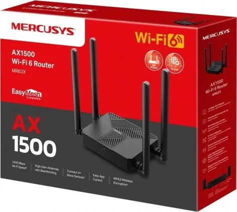 Беспроводной роутер Mercusys MR62X Photo 5