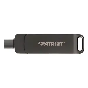 USB флеш-накопитель PATRIOT Rage R550 32 ГБ — USB Type-A / USB Type-C, 3.2 Gen 1, поворотный, чёрный