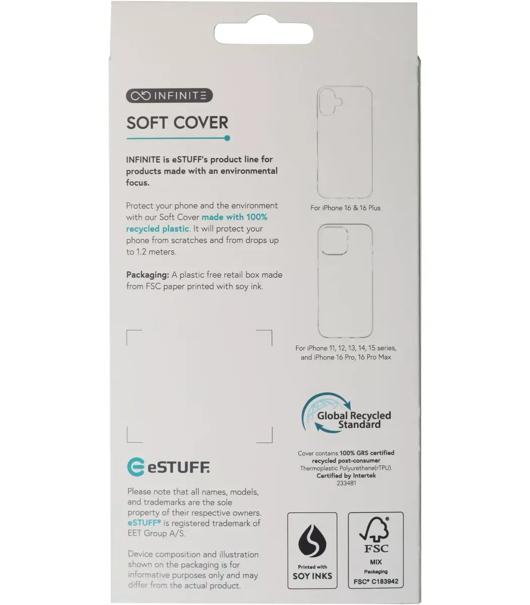 Cover eSTUFF ES67100051 iPhone 16 Plus Photo 9