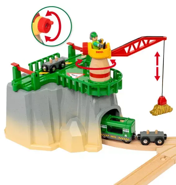 BRIO Cargo Mountain Set BRIO 63601000 Photo 5