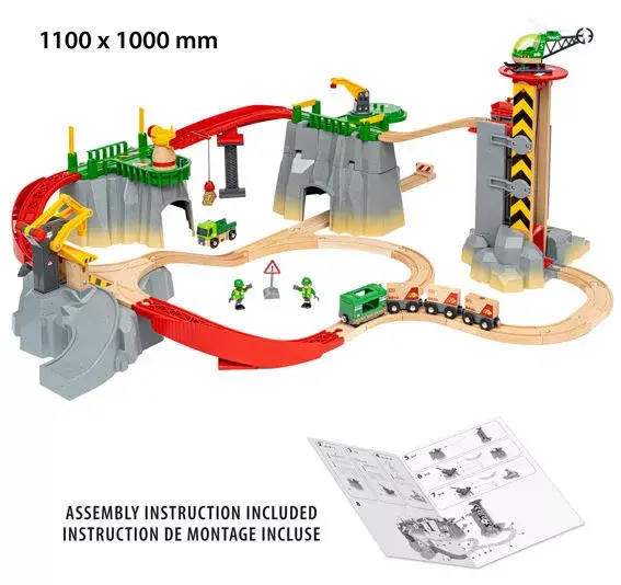 BRIO Cargo Mountain Set BRIO 63601000 Photo 11
