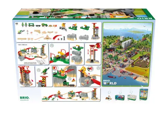 BRIO Cargo Mountain Set BRIO 63601000 Photo 12