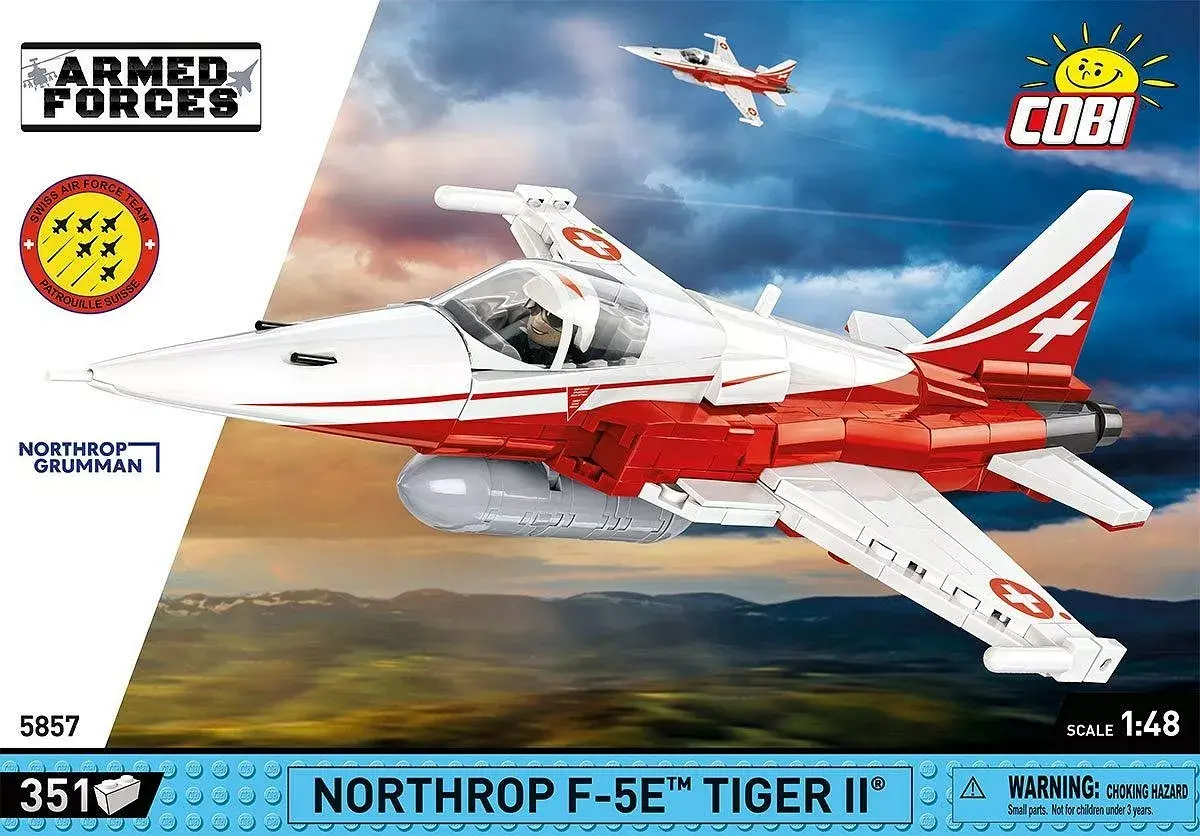 Cobi Northrop F-5E Tiger II modelis 5857 komplekts Photo 3