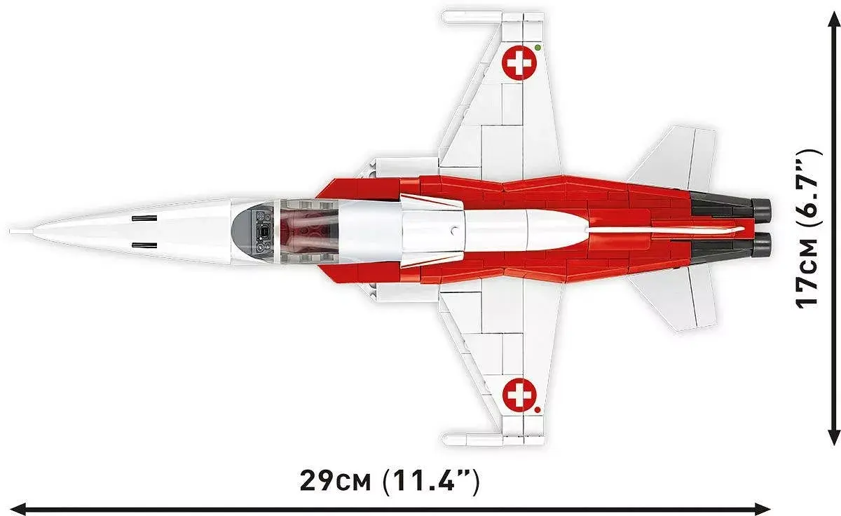 Cobi Northrop F-5E Tiger II modelis 5857 komplekts Photo 8