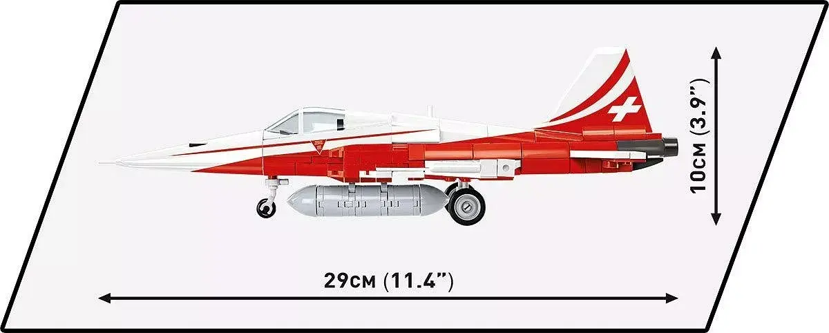 Cobi Northrop F-5E Tiger II modelis 5857 komplekts Photo 9
