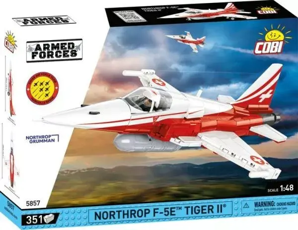 Cobi Northrop F-5E Tiger II modelis 5857 komplekts Photo 13