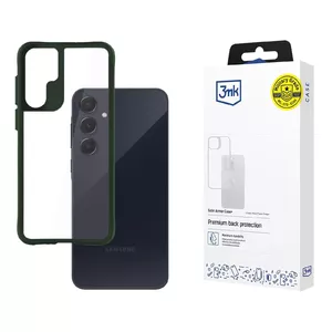 Чехол 3MK Satin Armor Case+ для мобильного телефона Samsung A55 5G 16.8 см Зеленый Прозрачный