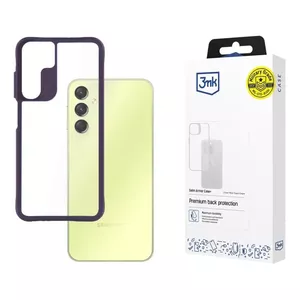 3MK Satin Armor mobile phone case Samsung Galaxy A25 5G 6.5" Purple Transparent