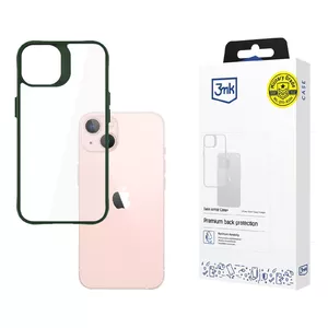 Чехол 3MK Satin Armor Case+ iPhone 14 15.5 см Зеленый Прозрачный