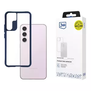 3MK Satin Armor Case Cover Samsung Galaxy S24 15.8 cm Blue Transparent