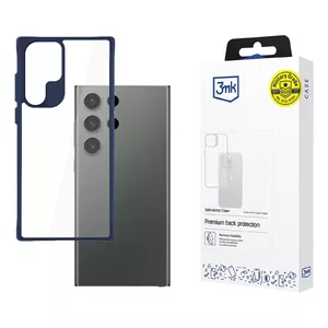 3MK Satin Armor vāciņš Samsung Galaxy S24 Ultra 6.8" Zils Caurspīdīgs