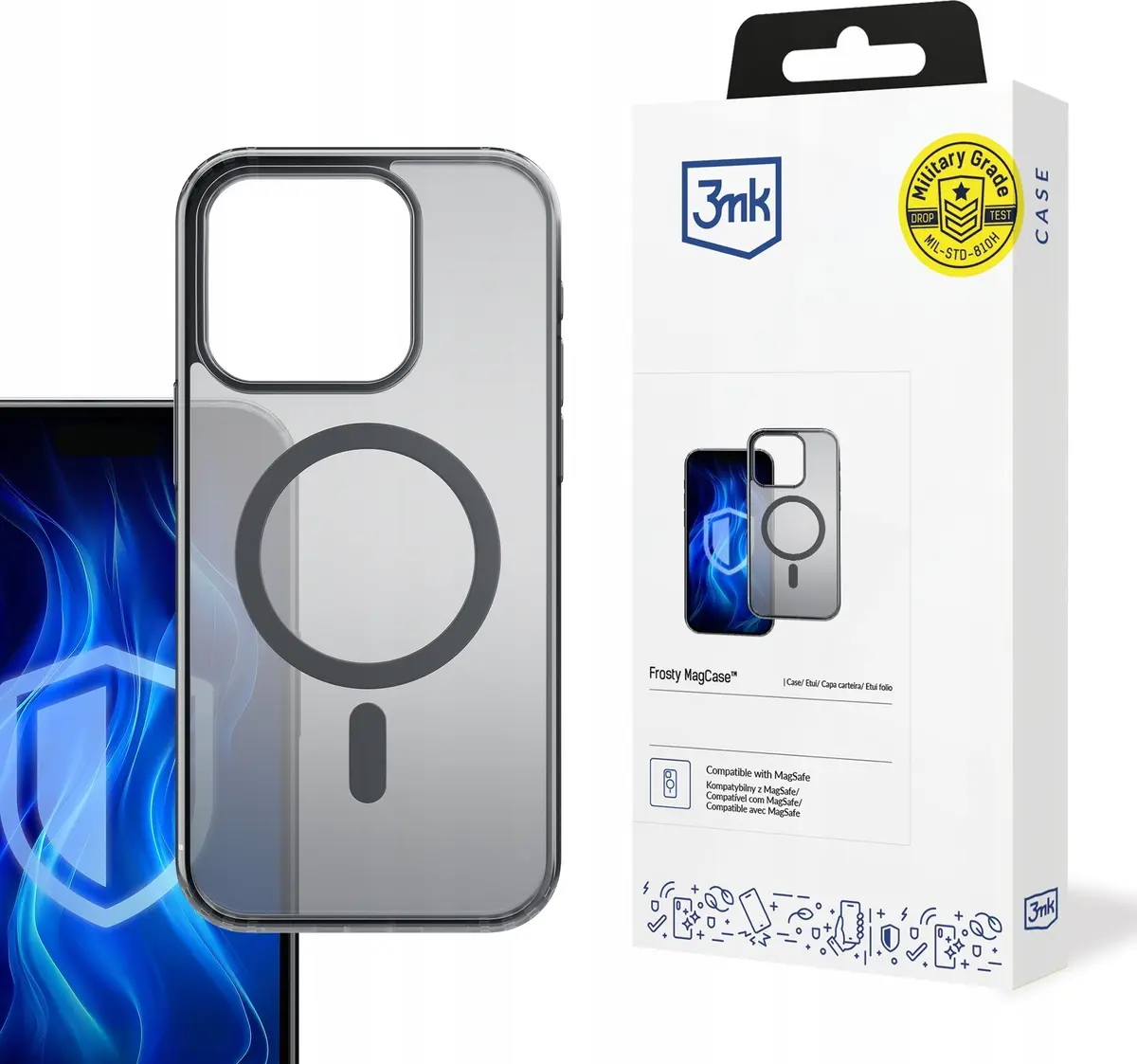 Cover 3MK Frosty MagCase iPhone 16 Pro Photo 2