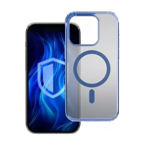 3MK Frosty MagCase mobile phone case Blue Transparent for iPhone 16 Pro