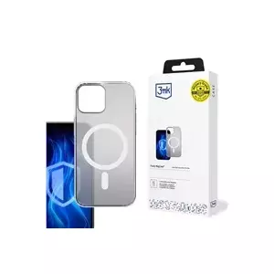 Защитный чехол 3MK Frosty MagCase White для Apple iPhone 15 — тонкий дизайн, прочный материал