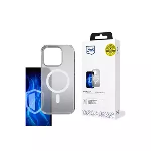 Protective case 3MK for Apple iPhone 15 Pro Max — Frosty MagCase White