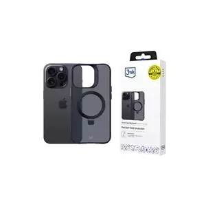 Защитный чехол 3MK Smoke для iPhone 14 Pro с MagSafe и подставкой
