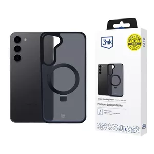 Чехол 3MK Galaxy S24 17.3 см Прозрачный Черный