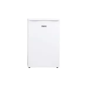 Freestanding fridge Frigelux R4TT110BE, total 108 L (fridge 95 L + freezer 13 L), white, 545×580×850 mm, noise 37 dB, energy class E