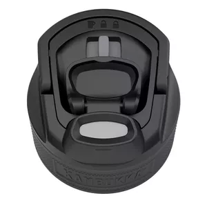 Крышка для термокружки Kambukka L03030 — 3-в-1 SnapClean, пригодна для посудомойки, три положения открытия, чёрная