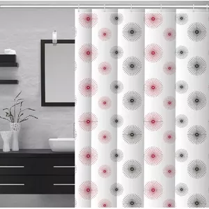 Shower curtain Baltic Aqua 9130780 180x180 cm, 100% PEVA